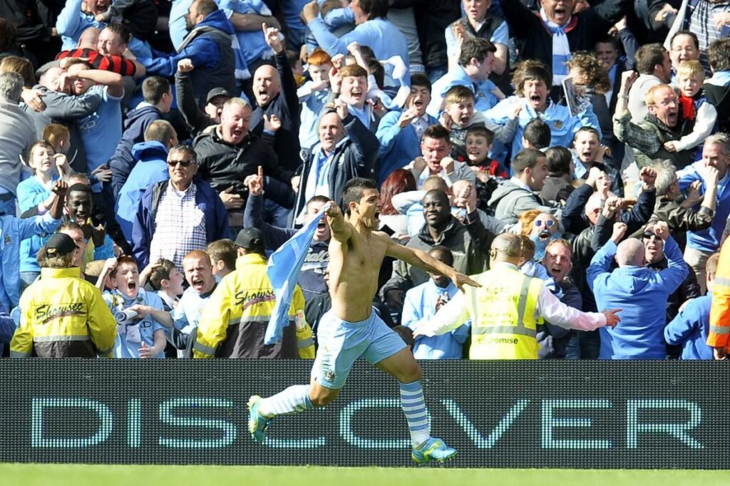 Aguero- Title winning goal