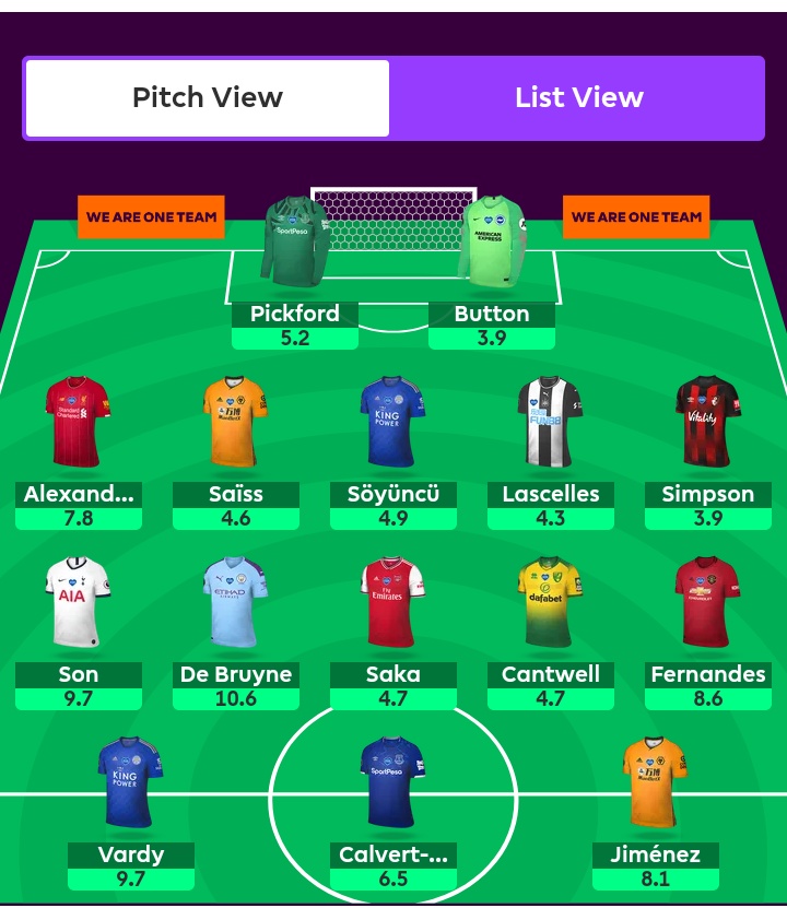 FPL GW31+ Free Hit