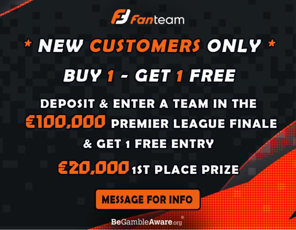 FanTeam GW38 Mega event