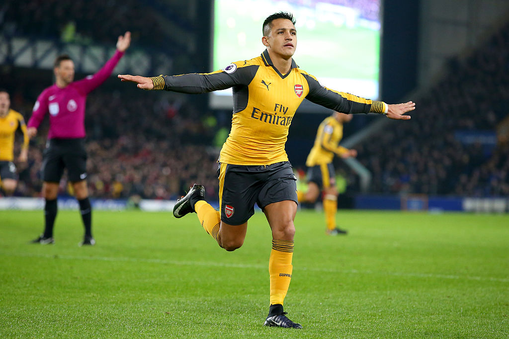 Alexis Sanchez highest scoring player with 264 FPL points 2016/17 FPL Season 