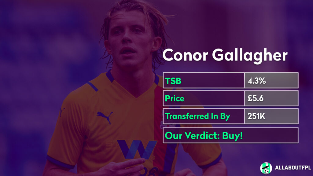 FPL Gameweek 5 Analysis - Players To ~Buy ~ Conor Gallagher