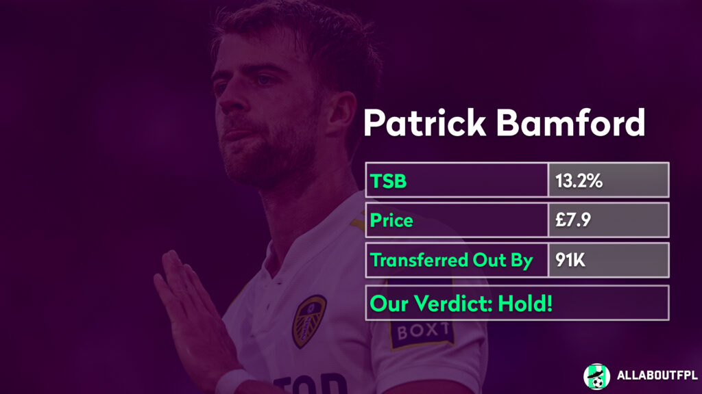 FPL Gameweek 5 Analysis - Players To ~ Hold ~ Patrick Bamford