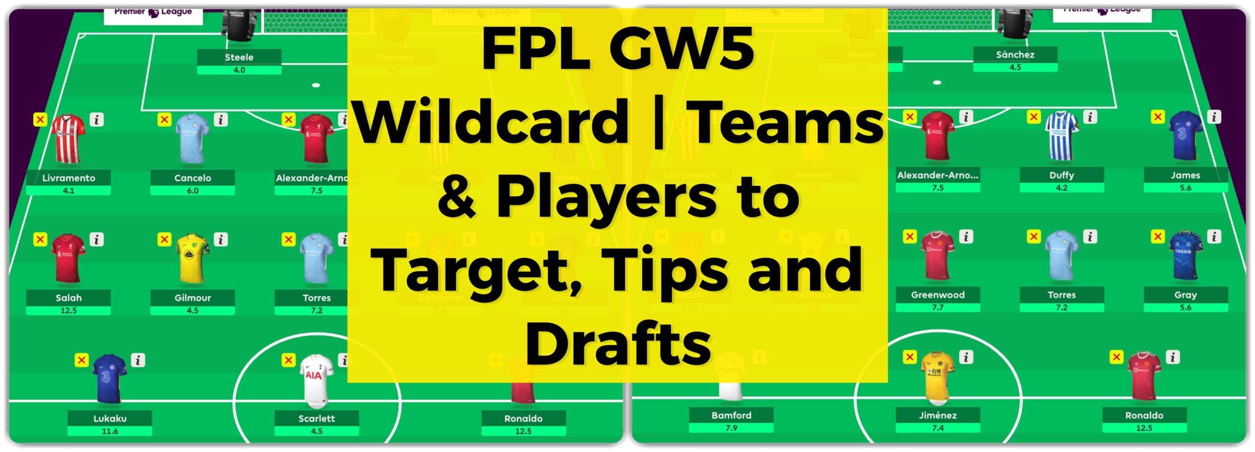 FPL GW5: TEAM SELECTION, Bruno Fernandes to Son?