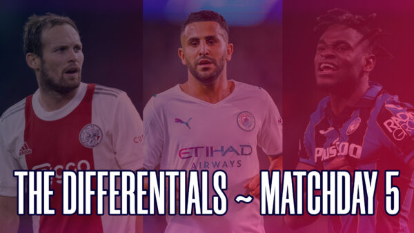 UCL Fantasy | MD5 | Differentials To Consider Ahead of Tuesday’s Deadline
