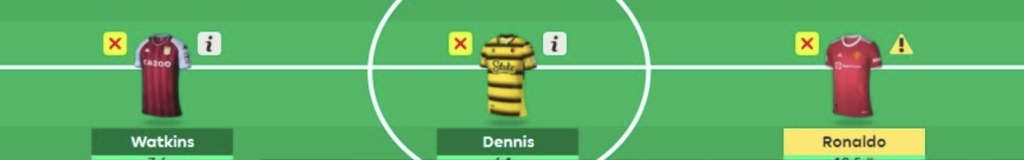 FPL GW23 Free Hit Forwards