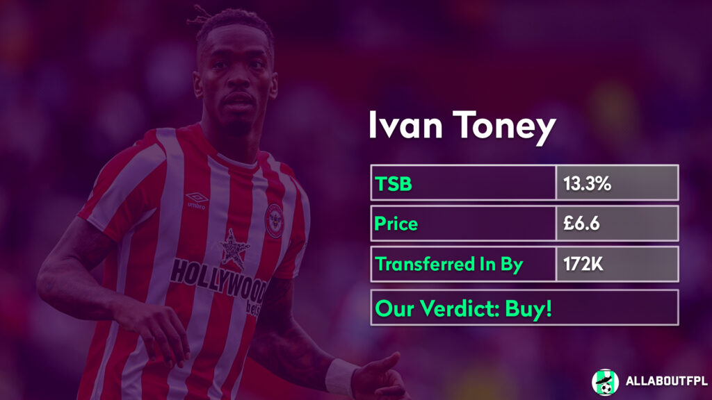 FPL Gameweek 30- Toney