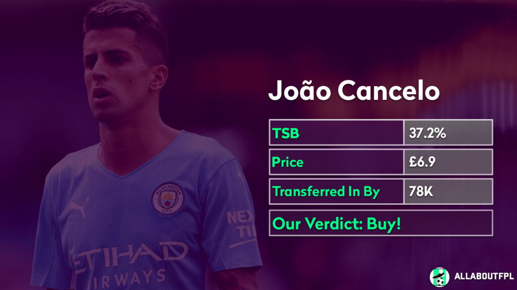 Players to Buy ahead of Gameweek 31 ~ Cancelo