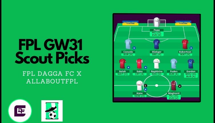 AllAboutFPL GW31 Scout Picks