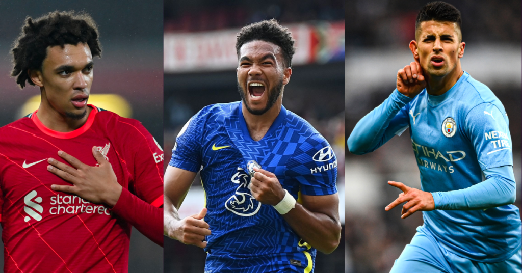 Trent, James and Cancelo have been in a league of their own