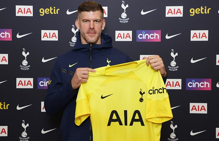 22/23 Premier League new signing for Spurs ~ Fraser Foster