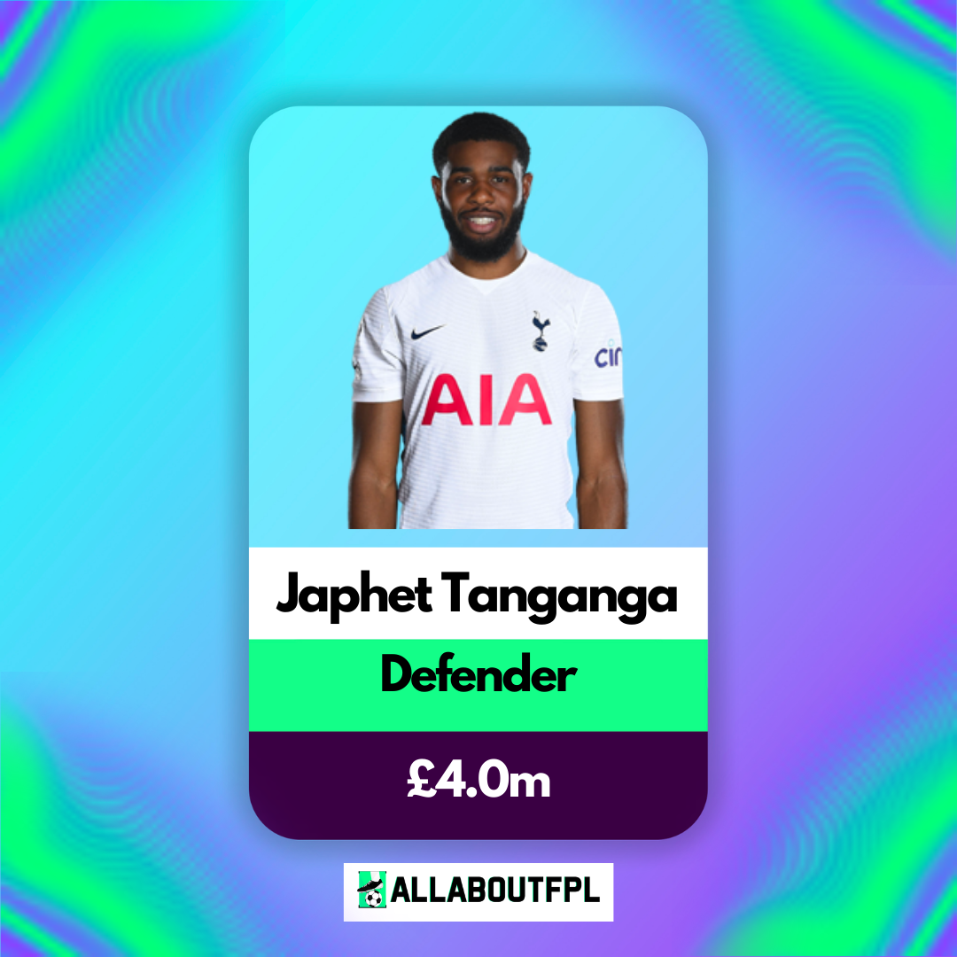 Best £4.0 FPL Defenders for 2022/23 season- Tanganga
