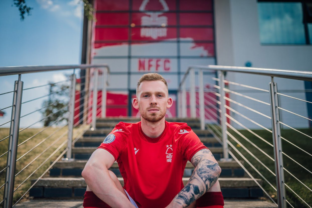 Lewis O'Brien 2022/23 Premier League new signing for Nottingham Forest from Huddersfield