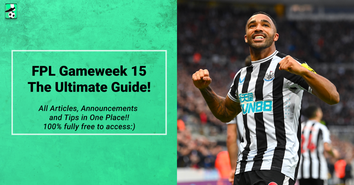 FPL GW15 Ultimate Guide: Tips, Differentials, Captaincy & More