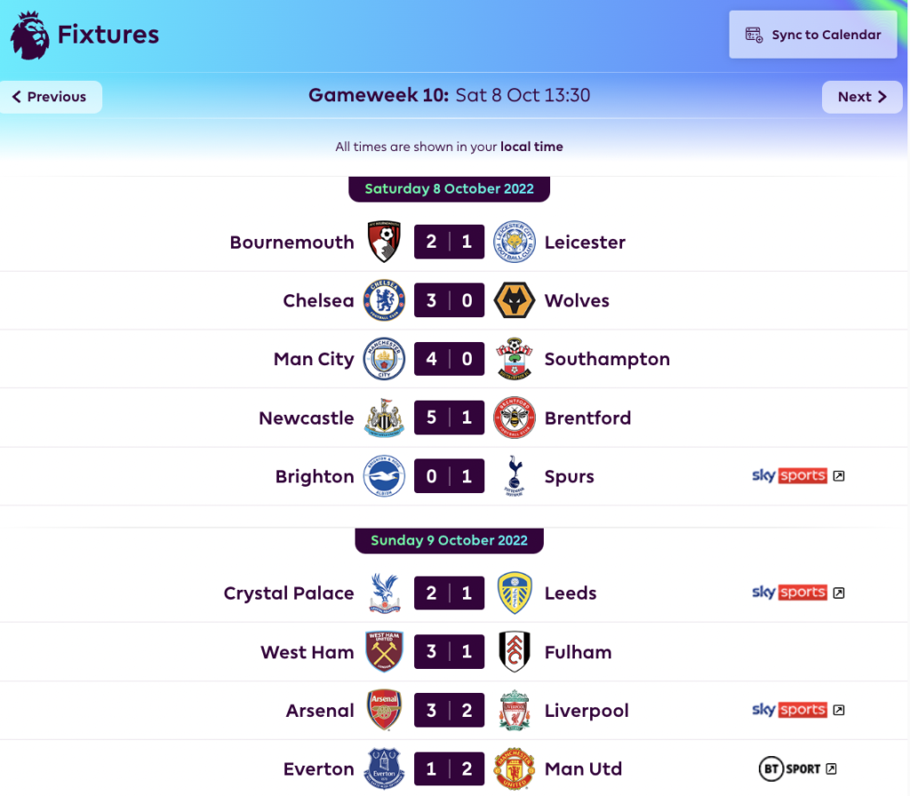 FPL GW10 Results