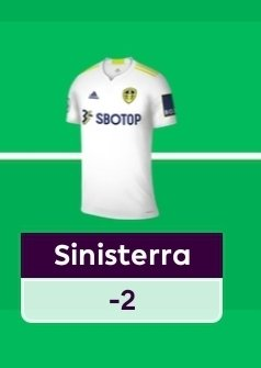 FPL GW9 Team of the Weak- Sinisterra