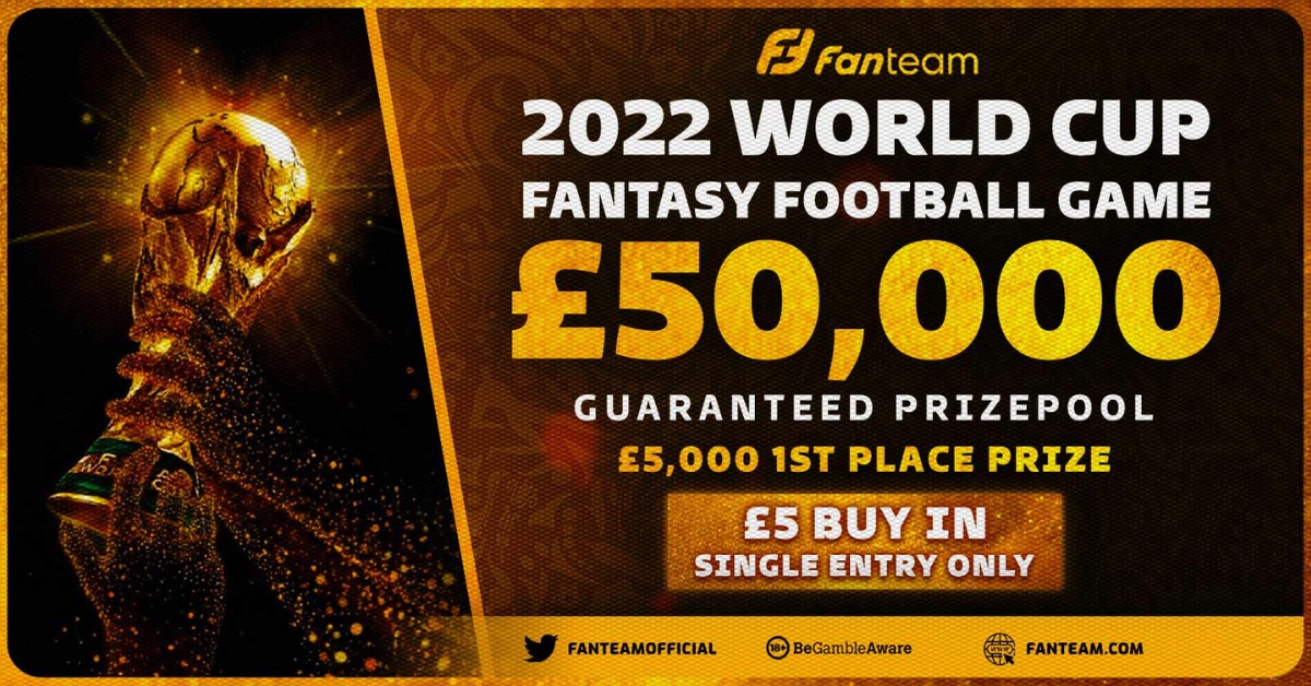 Fanteam 2022 World Cup Fantasy- Single Entry Game