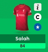 Salah ~ 27 points in a FPL Gameweek in 2021/22 season