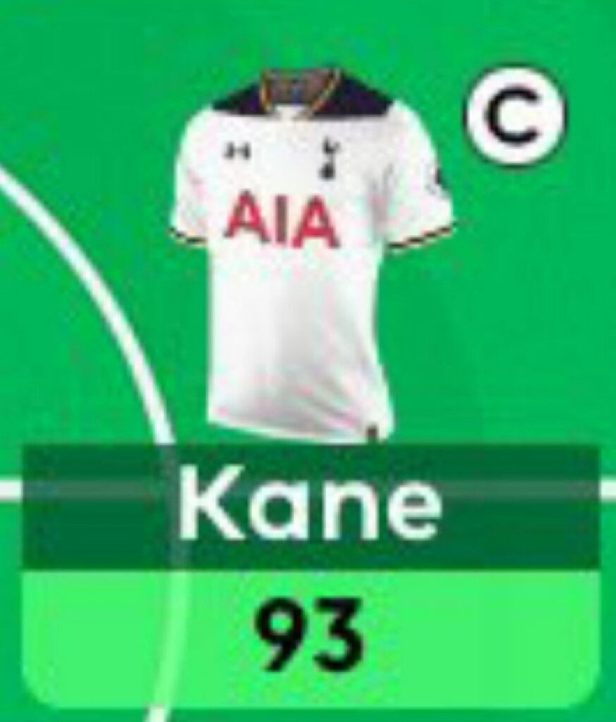 Harry Kane 31 points in a FPL Gameweek in 2016/17 season
