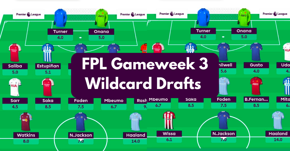 FPL GW3: TEAM SELECTION, Gabriel & Pedro Out?, Gameweek 3