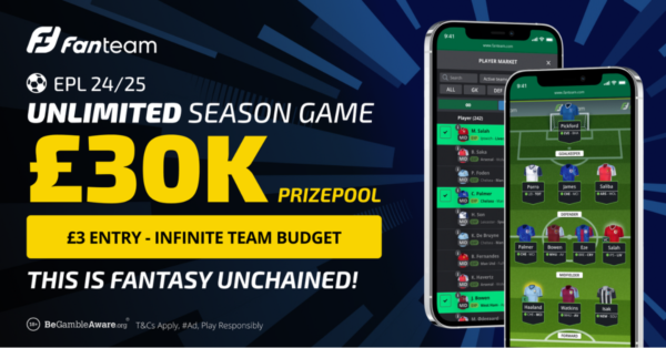 FanTeam Premier League Unlimited Season Game Ultimate Guide