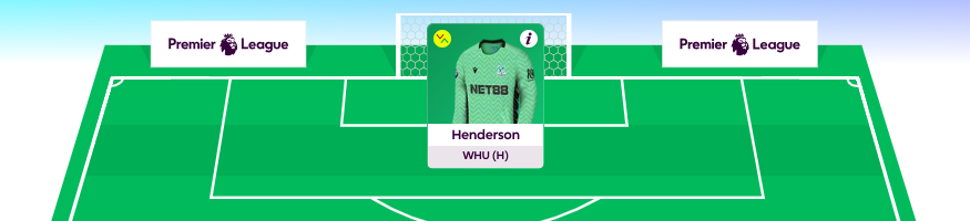 fpl gw2 scout selection goalkeeper