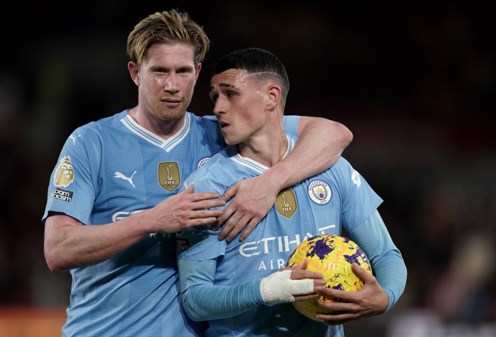 KDB and Foden