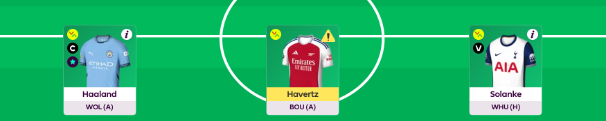 fpl gw8 scout selection forwards