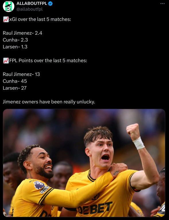 FPL GW14 Forwards