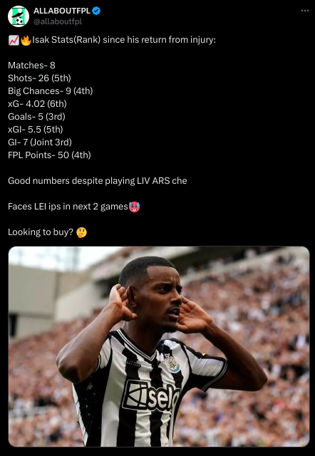 isak fpl