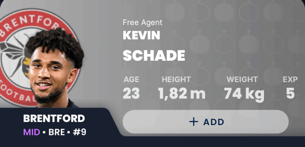 GW33 Draft Fantasy- Schade