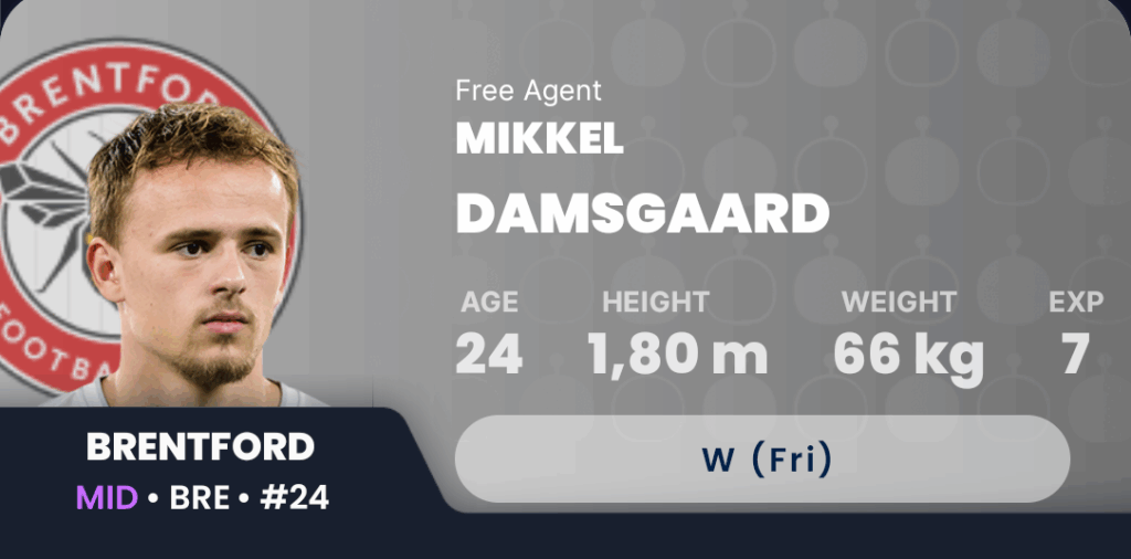 Sleeper GW35 Draft Fantasy - Damsgaard