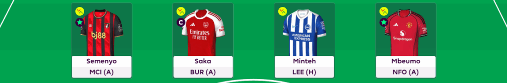 FPL GW10 Scout Picks Midfielders